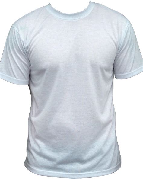 100 Polyester Plain Blank White T Shirts Dye Sublimation Short Sleeve