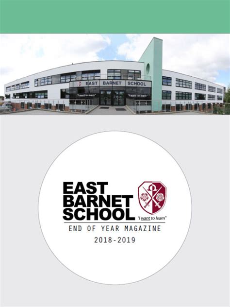 End Of Year Magazines East Barnet School