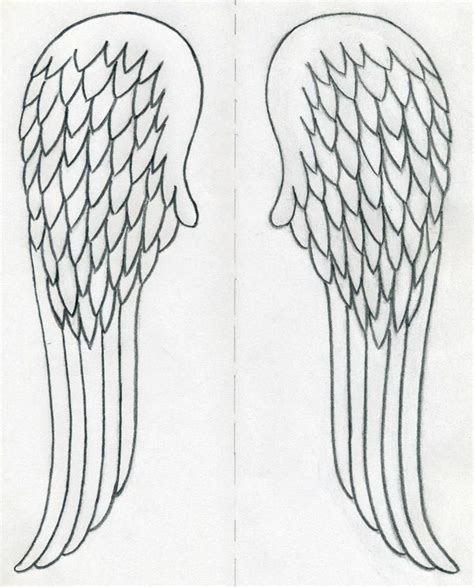 How To Draw Angel Wings Quickly In Few Easy Steps Angel Wings Drawing