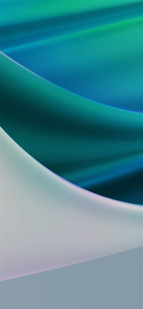 Waves Wallpaper 4k Fluidic Teal Turquoise Oneplus Nord N100