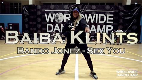 Baiba Klints Bando Jonez Sex You Worldwide Dance Camp 2016