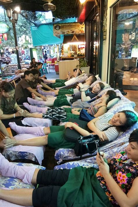 足部按摩 反射疗法 spa massage in bangkok thailand khaosan road spa culture pep beauty massage beauty