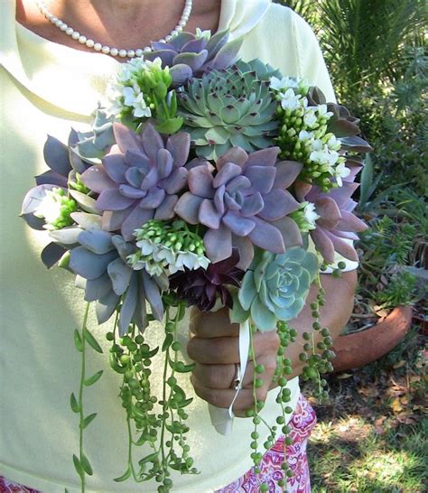 Succulent Wedding Bouquet In 2019 Wedding Flowers