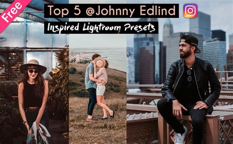 Lightroom presets are a great way to speed up photo editing. Top 5 @johnnyedlind Inspired Lightroom Presets for Free ...