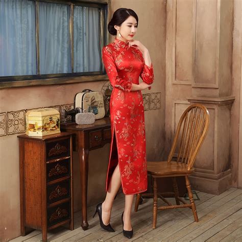 Red National Style Chinese Traditional Wedding Dress Women