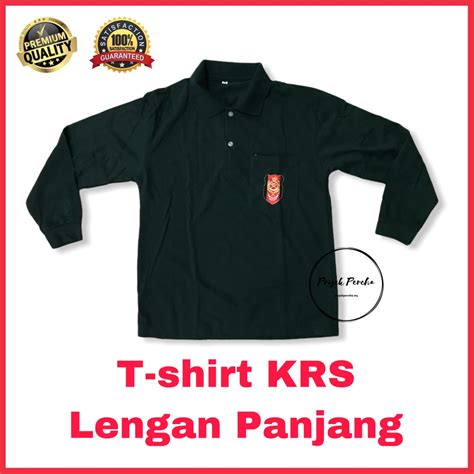 Tkrs And Krs T Shirt Uniform Tunas Krs And Kadet Remaja Sekolah Lengan