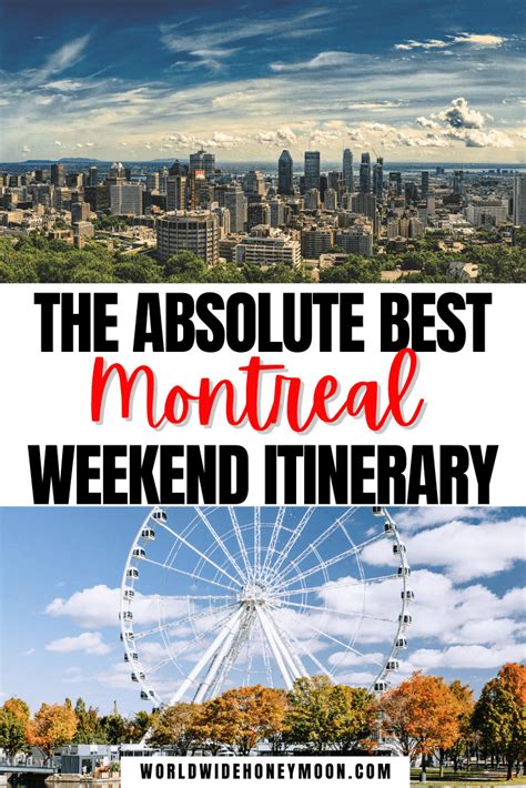 The Ultimate 3 Days In Montreal Itinerary Including Hidden Gems World