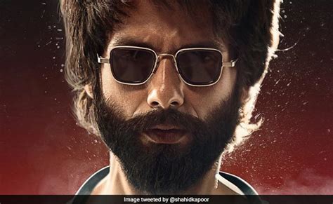 Kabir Singh New Poster The Man Of Action Shahid Kapoor Looks Intense