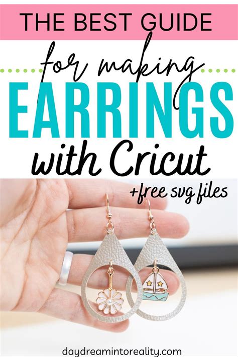 How To Make Earrings With Your Cricut Free Svg Templates Cricut