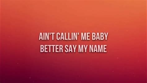Destinys Child Say My Name Lyrics Youtube