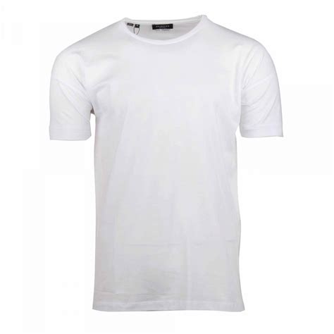 Tee Shirt Blanc Basic Manches Courtes Coton Homme Selected à Prix