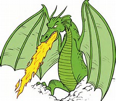 Image result for free clip art Fire Breathing Dragon
