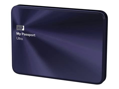Wd My Passport Ultra Metal Edition 2tb Blue Black Premium Storage With