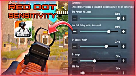 How To Get The Best Bgmi Settings And Sensitivity No Recoil Red Dot