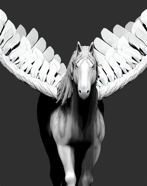 Artstation Pegasus Sculpt