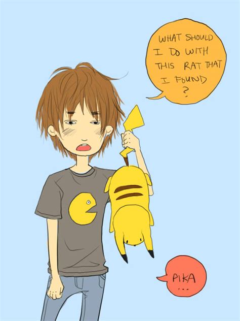 A Boy And His Pikachu By Ember Snow On Deviantart