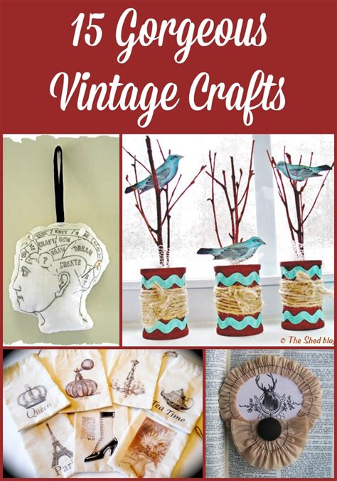 15 Gorgeous Vintage Crafts The Graphics Fairy