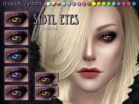 New Eyes For The Sims 4 Found In Tsr Category Sims 4 Female Costume