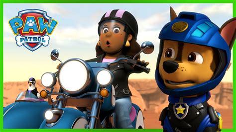 Moto Pups Rescue Mayor Goodway And More Paw Patrol Cartoons For