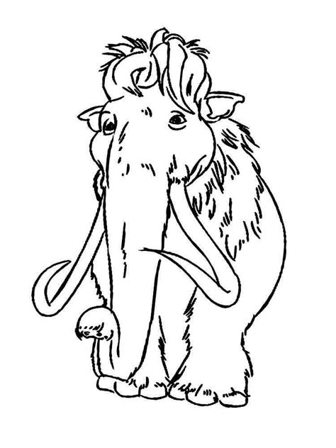 Ice Age Coloring Pages