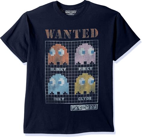 Buy Pac Man Mens Short Sleeve Graphic T Shirt At