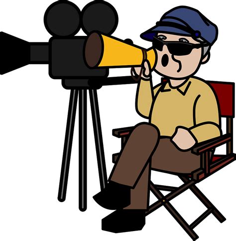 Movie Director Clipart Wikiclipart Photos