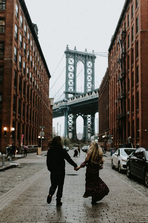 Brooklyn Bridge New York Lovers Session Photo Couple Photographie