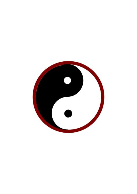 Símbolo Pequeno Yin Yang Png Transparente Stickpng