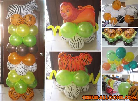 See more ideas about jungle balloons, balloons, balloon decorations. Safari | Cebu Balloons and Party Supplies