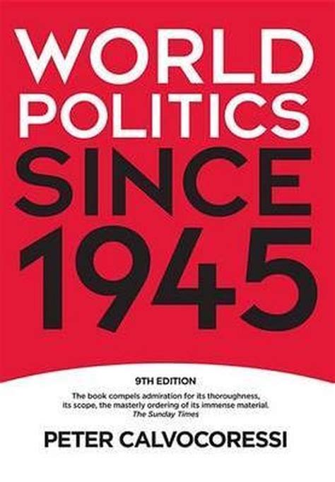 World Politics Since 1945 Ebook Peter Calvocoressi 9781317863601