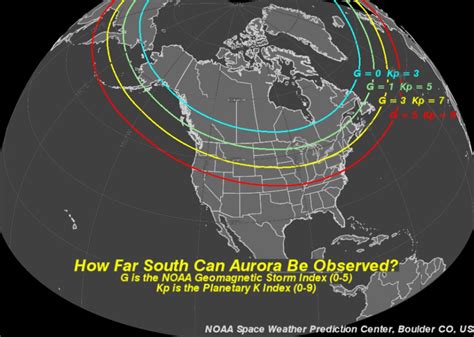 Aurora Borealis Map Where To See Northern Lights This Week Across