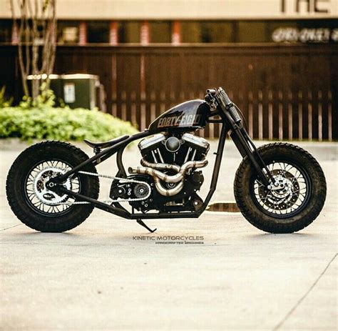 Stripped Down Rigid Sportster 48 Bobber Motorcycle Bobber Motorcycle
