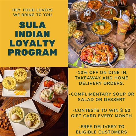 Sula T Cards And Loyalty Program Sula Indian Restaurant Vancouver