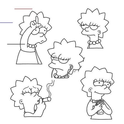 Tattoodrawings Simpsons Drawings Tattoo Drawings Sketches