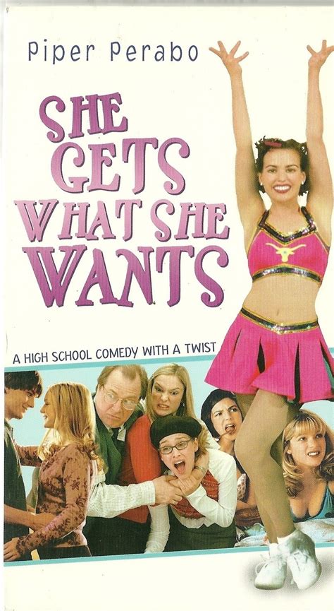 She Gets What She Wants Aka Slap Her Shes French Vhs Piper Perabo