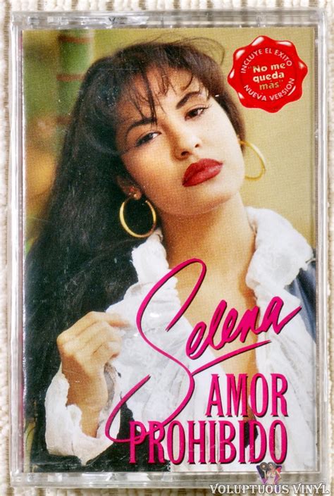 Selena ‎ Amor Prohibido 1994 Cassette Album Voluptuous Vinyl Records