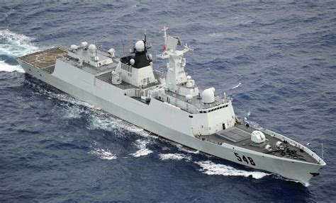 日本称中国海军054a护卫舰进入钓鱼岛附近海域军事环球网