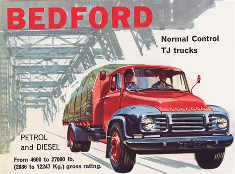 Transpress Nz 1965 Bedford Tj Truck Brochure Cover