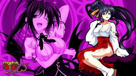 Anime Anime Girls Highschool Dxd Himejima Akeno High School Dxd Hd Wallpaper Anime Dxd