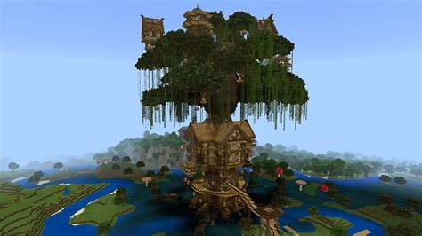 Minecraft Schematics Tree House