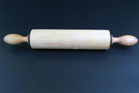 Old Rustic Wooden Rolling Pin Farmhouse Decor Vintage Wooden Etsy