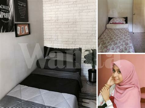 Bilik kedua dilengkapi katil queen, seterika pakaian dan kipas dinding. Deco Bilik Tidur Sewa | Desainrumahid.com