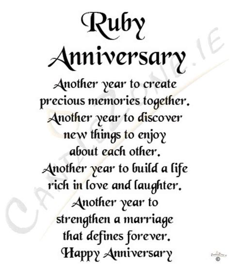 Pin By Pinner On Celebrate Wedding Anniversary Quotes 40th