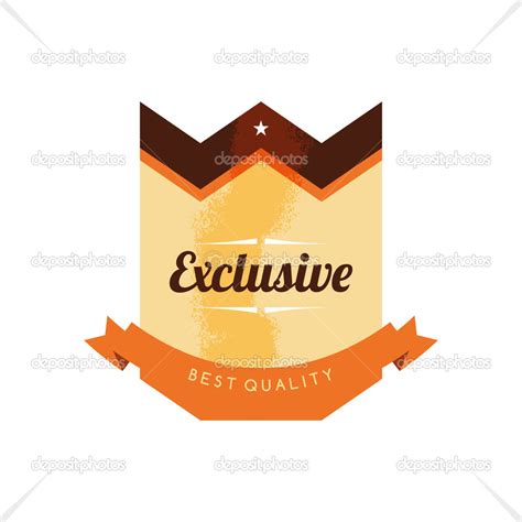 Exclusive Label Sticker Stock Vector Image By ©vectorfirst 47633855