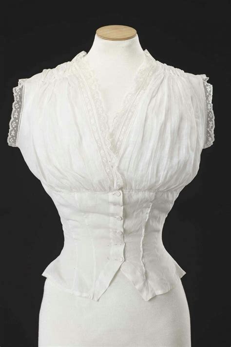 Camisole Early 1880s Historical Dresses Corset Fashion Edwardian
