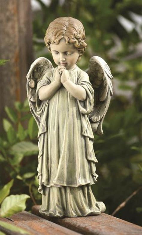 Praying Angel Cherub Garden Home Statue Outdoor Decor Ebay Angel