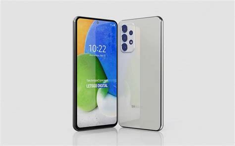 Samsung Galaxy A73 5G : voici le design et une partie de la fiche