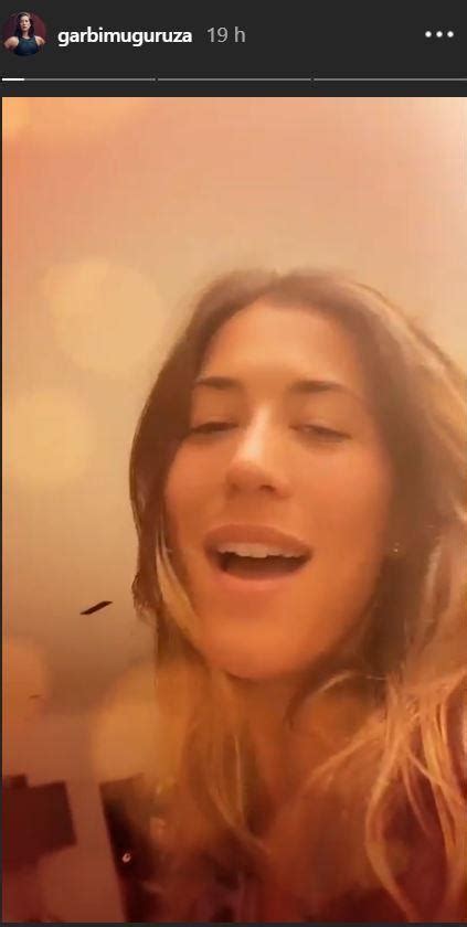 New garbimuguruza aka garbiñe muguruza instagram compilation 2018. Garbiñe Muguruza en Instagram Cantando antes de Wimbledon