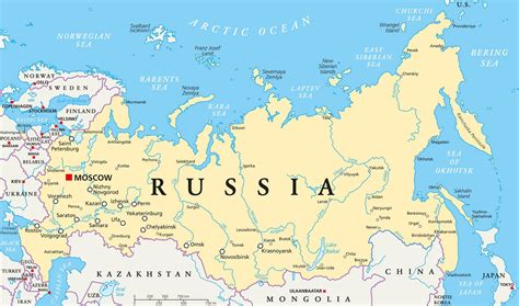 Carte De La Russie Plusieurs Cartes Sur Le Relief Villes