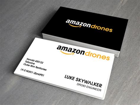 Purchases at amazon and whole foods, while the amazon business american express card can earn 3% back on the first $120,000. What business cards would look like in the Star Wars ...
